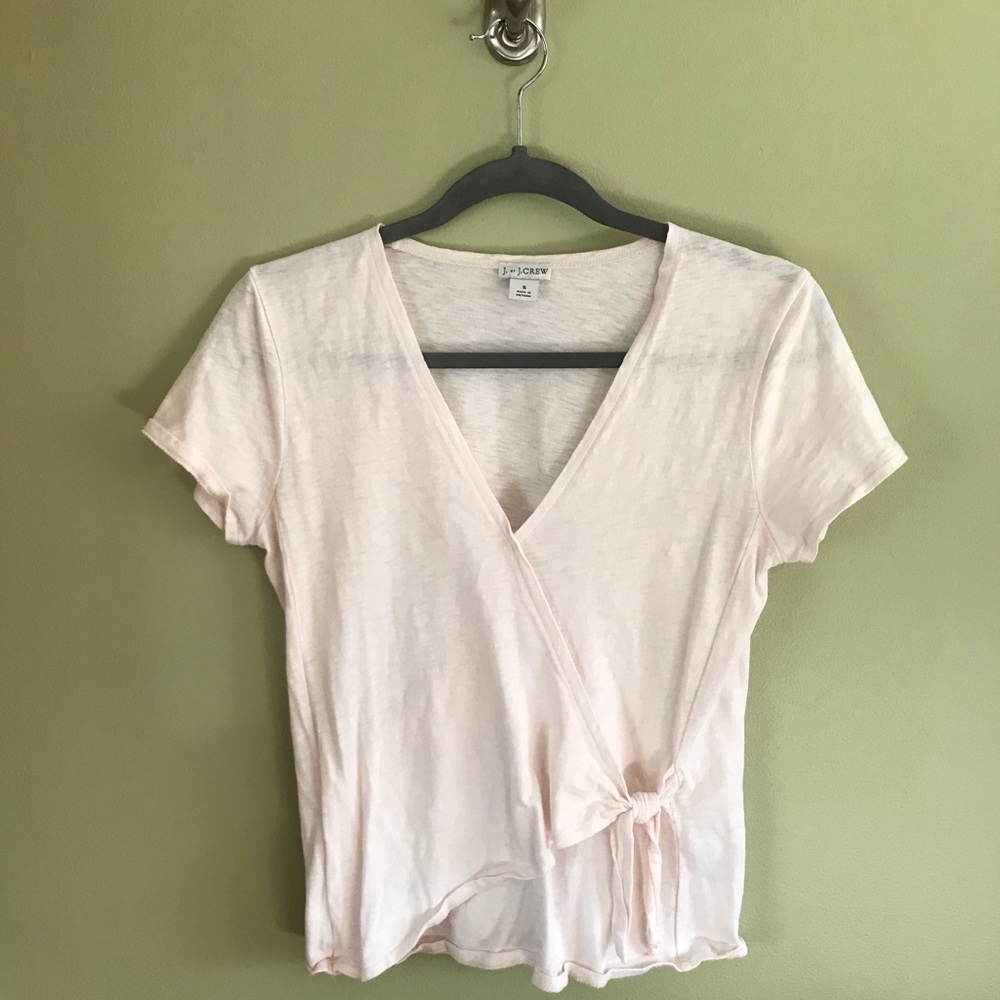 J. Crew wrap t-shirt